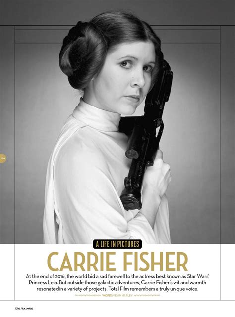 CARRIE FISHER in Total Film Magazine, Annual 2018 – HawtCelebs