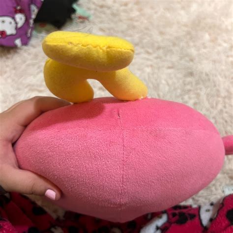 CHI CHAI MONCHAN PLUSH FROM 2015 ♡ staining in the... - Depop