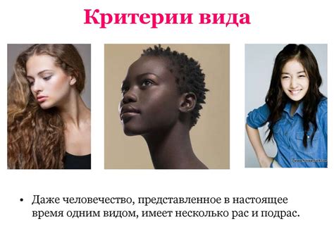 Критерии вида - online presentation