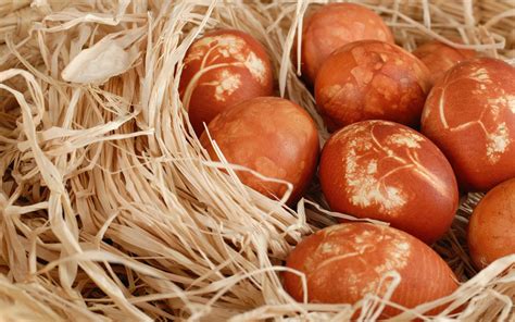 Фон, яйца, скорлупа, цвет, макро, пасха обои для рабочего стола ...