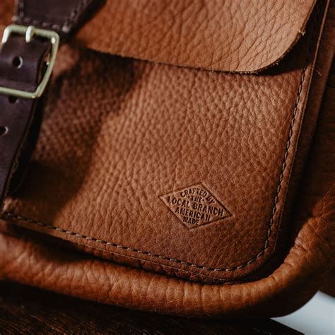 Handmade Leather Sling Bag - Vagabond Sling Pack USA Made – The Local