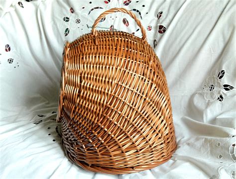 Cat Bed Cat Cave Wicker Basket for Cats Cat House | Etsy