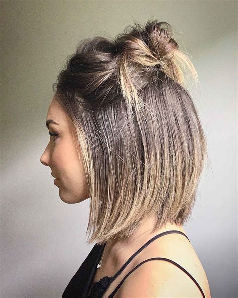 29 Adorable & Simple Updos for Short Hair for Special Events