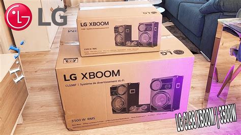 Unboxing the LG CL98 XBOOM | 3500W Hi-Fi Sound System: Power Meets ...