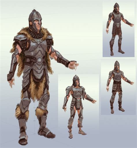 Хроники Тамриэля / Skyrim // Концепт-арт. Работы Адама Адамовича