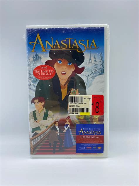 Anastasia VHS 1998 Sellado Anastasia VHS Twentieth Century - Etsy México