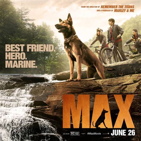 Max (2015) | Max movie, Dog movies, Family movies