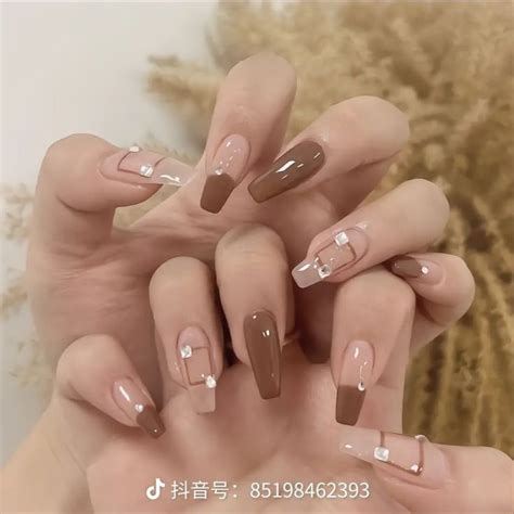 Pin by ريهاف on طلاء أظافر | Fur nails, Blush nails, Asian nails