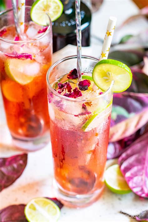 pink gin tonic oppskrift | Matawama.com