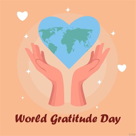 World Gratitude Day Illustration in PSD, Illustrator, SVG, JPG, EPS ...