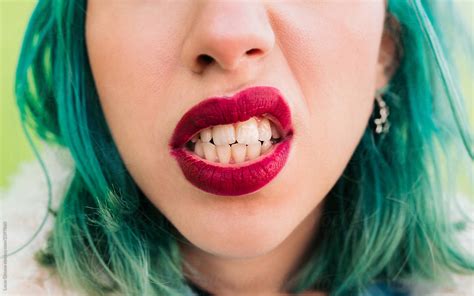 "Angry Woman" by Stocksy Contributor "Lucas Ottone" - Stocksy