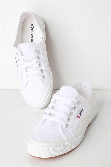 Superga 2750 COTU - White Sneakers - Cool White Sneakers - Lulus