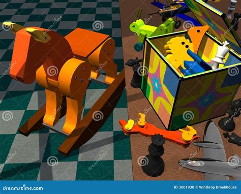 group  toys stock illustration illustration  play