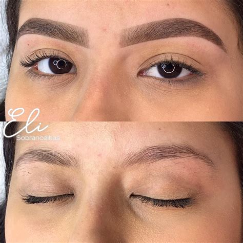 Sobrancelha Henna Antes E Depois - Olha esse antes e depois de uma henna naturalzinha com o arqueado menos ...