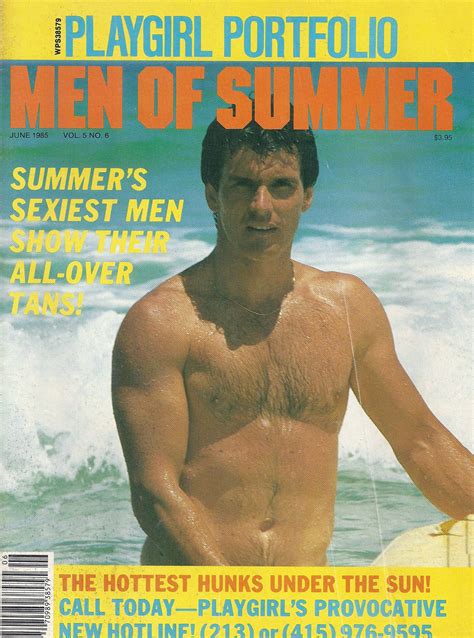 Playgirl Portfolio June 1985, , Summer's Sexiest Men Show Their A