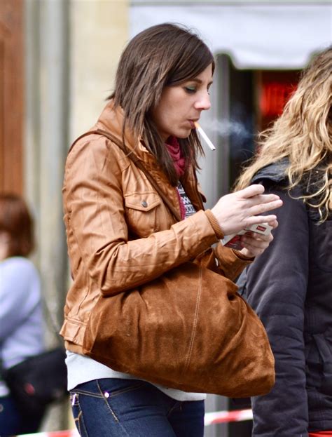 women smoking candid 11