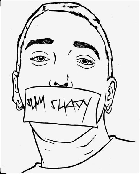 Pin by madhumitha on Is | Eminem drawing, Easy drawings, Eminem