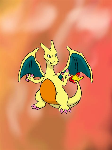 charizard  background collection opensea