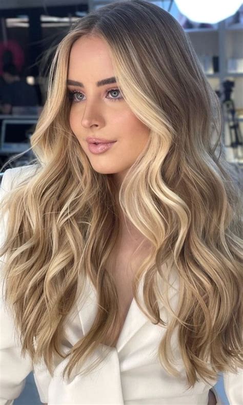 medium blonde hair color ideas stunning shades   cores de