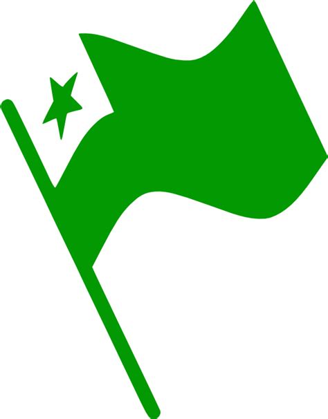 Esperanto Flag Waving - Esperanto Png Clipart - Full Size Clipart ...