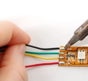 About led strip soldering - DERUN LED