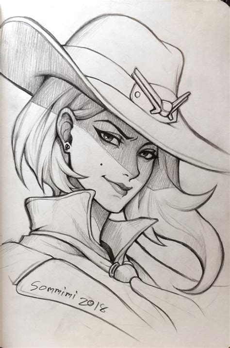 Ashe Overwatch Fan art by sommimi on DeviantArt