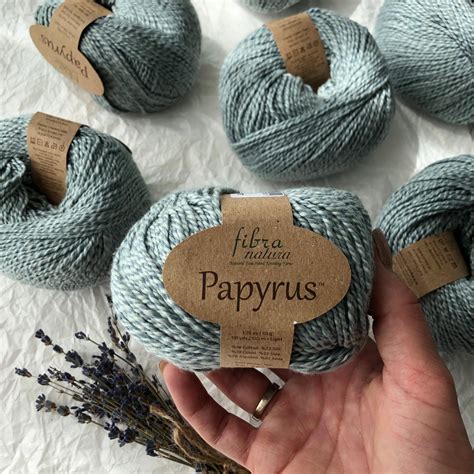 Науральная пряжа Fibra Natura Papyrus все цвета купить в интернет ...