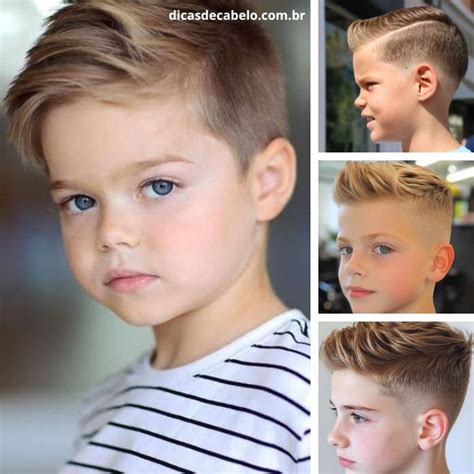 Cortes Infantil Masculino Moderno