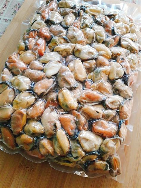 ПРИВЕЗЛИ КРУПНОЕ МЯСО МИДИЙ🦪 КАК замариновать мидии? 300г мяса мидий 1 ...