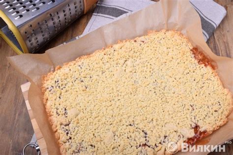 Песочное печенье с вареньем и крошкой - рецепт с фото пошагово