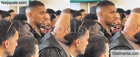 anthony joshua  attending funeral  close friends sina ghami