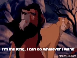 The Lion King - Scar Hits Sarabi on Make a GIF