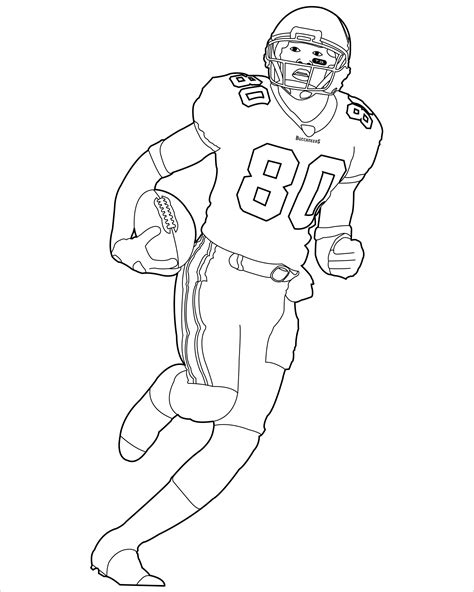 American Football Coloring Pages - ColoringBay