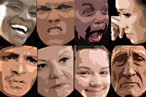 facial expressions  common  emotional situations worldwide