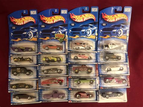 Lot - Twenty collectible Hot Wheels cars in original packages