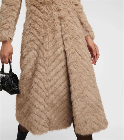 Balenciaga Faux fur coat Balenciaga