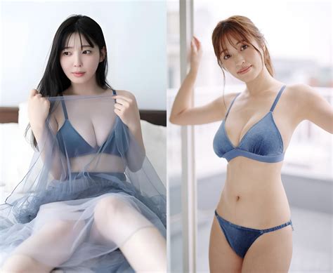 Rui Shido vs Miyu Murashima (same lingerie) : r/Gravure