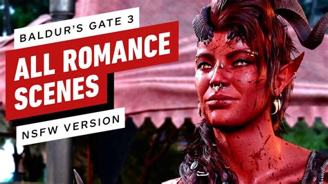 baldurs gate   romance scenes nsfw version