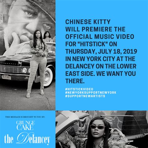 GRUNGECAKE & The Delancey present Chinese Kitty’s private video release