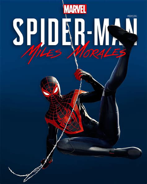 ArtStation - Marvel’s Spider-Man: Miles Morales poster.