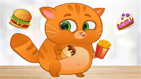 Суровый КОТИК БУБУ #58. Бубу ТОЛСТЯК. Мультик ИГРА про котят на Игрули ...