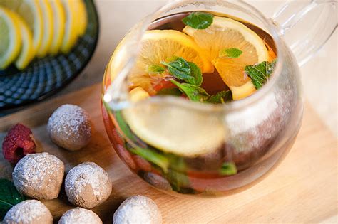 Чай с лимоном и мятой. Рецепты редактора.