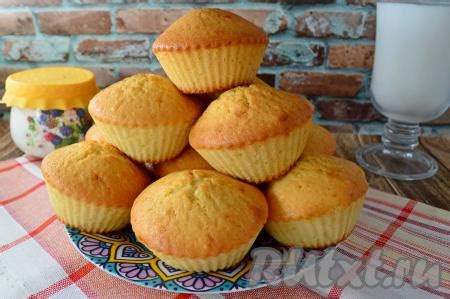 Маффины на кефире в силиконовых формочках в духовке: 12 фото в рецепте