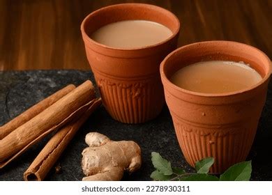 Earthen Tea Cup Chai Kulhad Ginger Stock Photo 2278930311 | Shutterstock