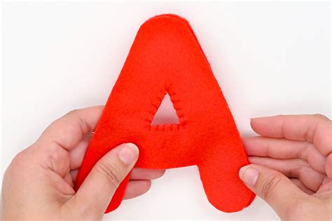 Felt Alphabet Letters | Free Stuffed Alphabet Letters Pattern