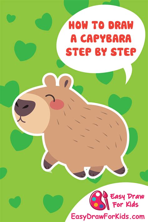 capybara easy draw 8