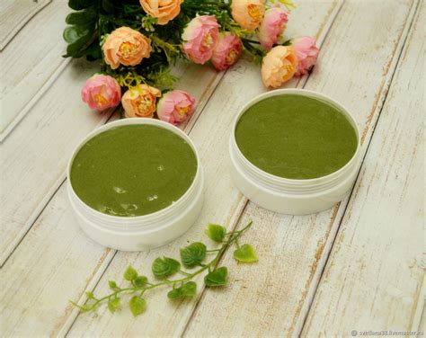 Гелевая маска для лица "Spirulina & Barley" в интернет-магазине Ярмарка ...