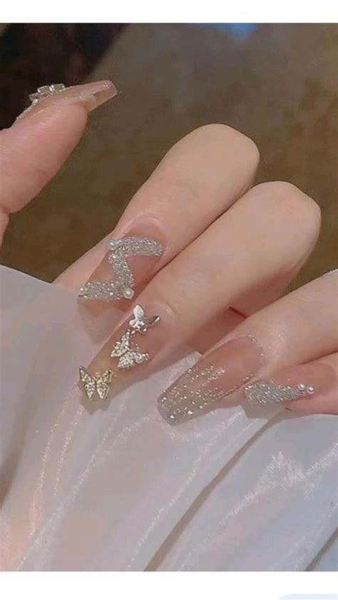 красивые корейские ногти | Золотые ногти, Ногти, Дизайнерские ногти