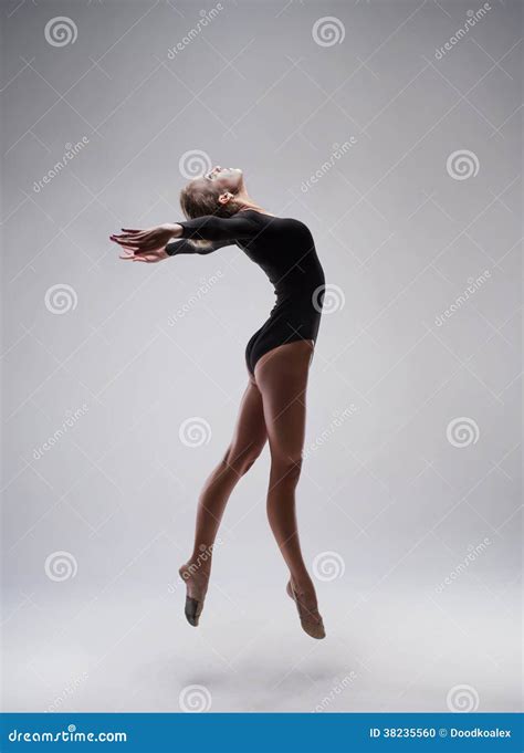 Cute woman gymnast stock photo. Image of dance, leisure - 38235560