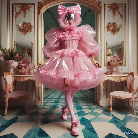 Forced Rubber Sissy Doll 9